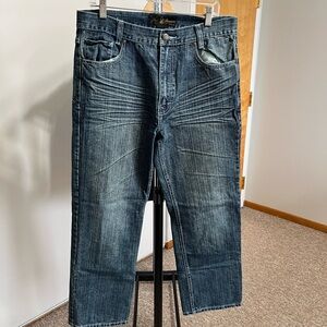 Y2K Phat Farm Premium Relaxed Fit Blue Jeans